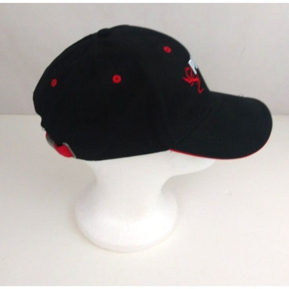 Pilatus Luzern Black With Red Embroidered Dragon Trucker Adjustable Baseball Cap - Picture 2 of 6